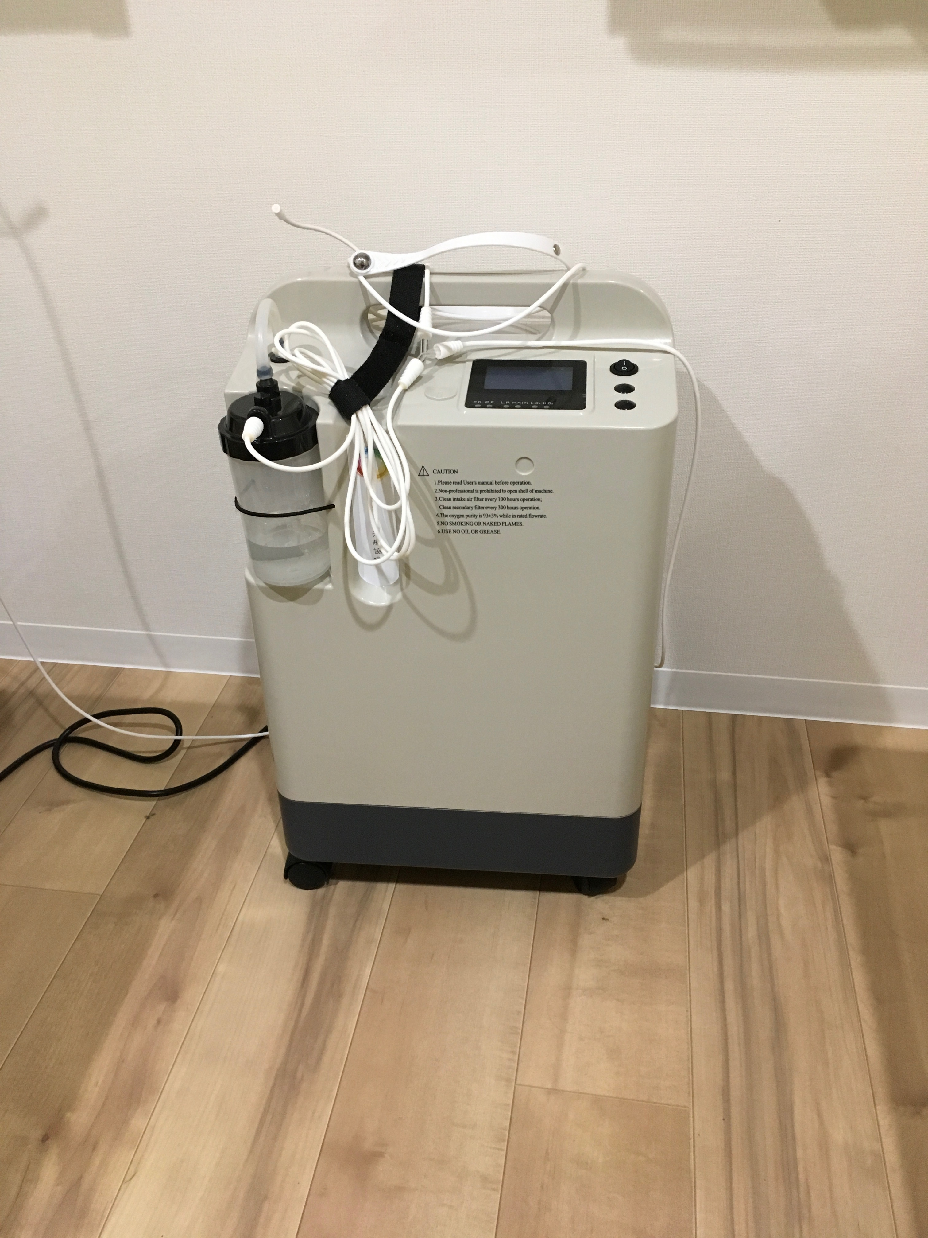 高濃度酸素濃縮器